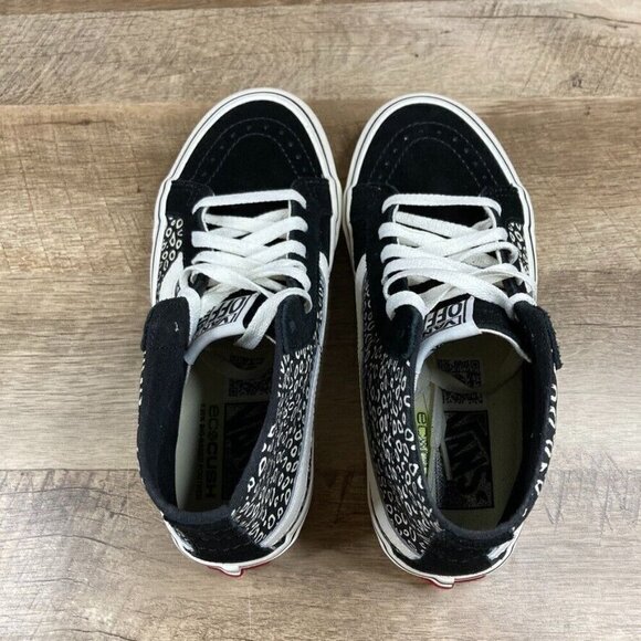 VANS Sk8-Hi Decon Sting Ray Black Vintage Suede Canvas Women's Size 7.5 NEW - Picture 6 of 9